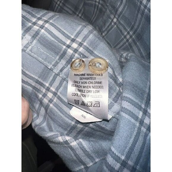 RIDGECUT TOUGHWEAR MEN'S FLANNEL SHIRT MED Workshirt Strong Material - Picture 3 of 6